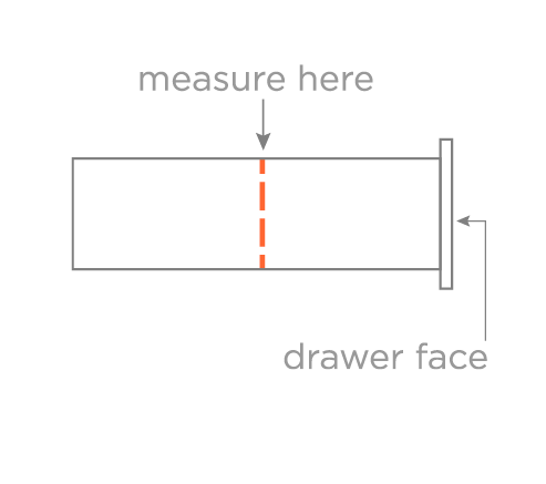 Drawer Height Diagram