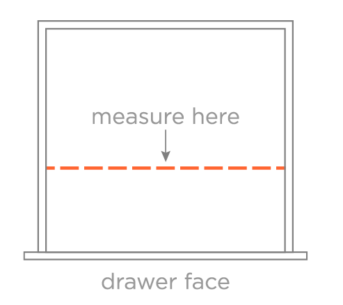 Drawer Width Diagram